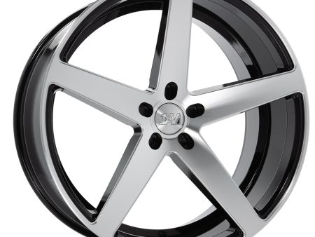 1AV     ZX9 22x10.5 5x114 ET. 25     COLOR: BLACK AND POLISHED FACE Fashion