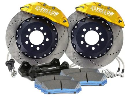 Yellow Speed Racing Front 8 Piston Ultra Big Brake Kit - Acura RSX 2002-2006 (DC5) For Cheap