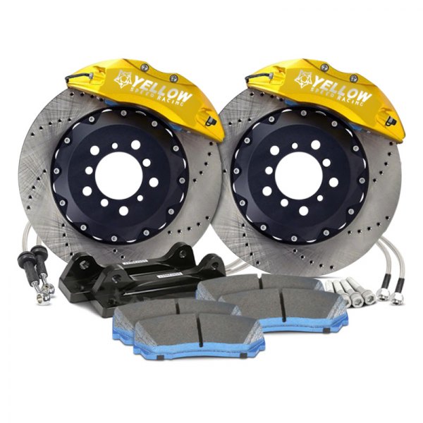 Yellow Speed Racing Front 8 Piston Ultra Big Brake Kit - Acura RL 2005-2012 (KB1 KB2) Cheap