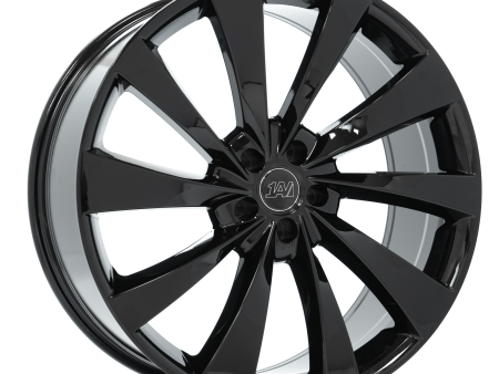 1AV     ZX15 22x9 5x110 ET. 30     COLOR: GLOSS BLACK Fashion