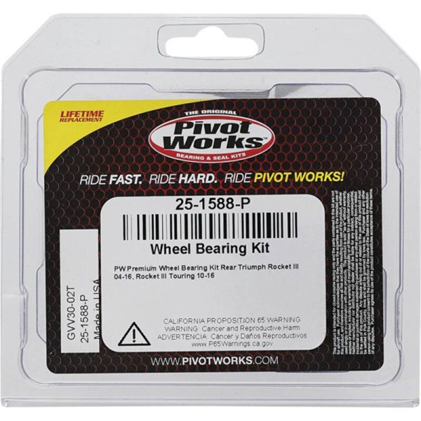 Pivot Works Triumph Wheel Bearing Kit Premium Bearings For Sale