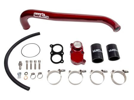 Wehrli 01-05 Duramax LB7 LLY Thermostat Housing Kit - Candy Red Hot on Sale