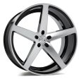 1AV     ZX9 22x10.5 5x127 ET. 25     COLOR: BLACK AND POLISHED FACE Discount