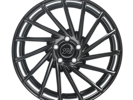 1AV     ZX1 19x8.5 5x110 ET. 40     COLOR: SATIN BLACK Cheap