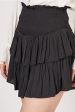 Ruffle Skirt in Black Cheap