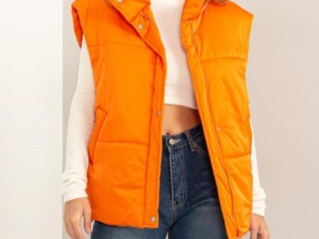 Emmit Vest in orange Fashion