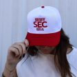 Madley:  In my SEC era  Hat in Red & White Cheap