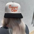 Cowgirl Camp Trucker Hat in Black, Tan & Orange Hot on Sale