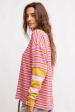 Free People: Nina Stripe Long Sleeve Supply