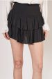 Ruffle Skirt in Black Cheap