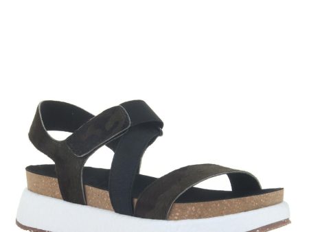 OTBT - SIERRA in MUD Wedge Sandals Sale