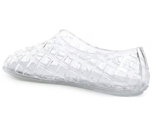 Jeffrey Campbell: Jellz in Clear Silver Online Hot Sale