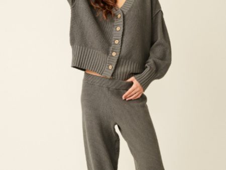 Free People: Hailee Cardi Set in Peppery Online