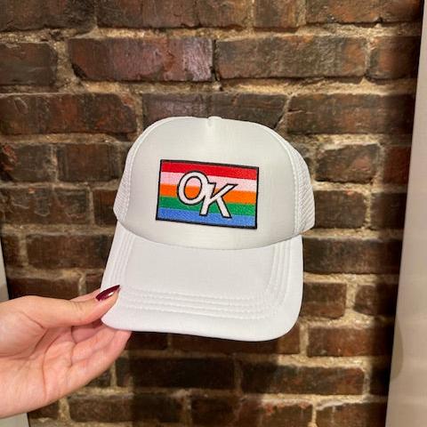 Duo Threads: Sorority Aviator Hat - OK Hot on Sale