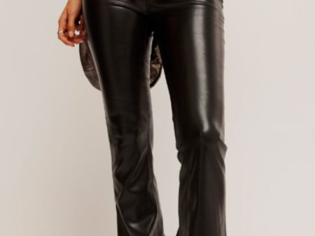 Free People: Level Up Vegan Slit Bootcut Hot on Sale